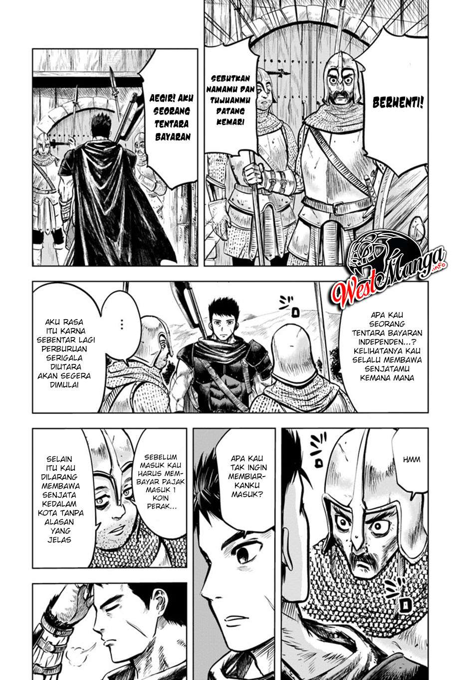 Oukoku E Tsuzuku Michi Chapter 04.2 Bahasa Indonesia